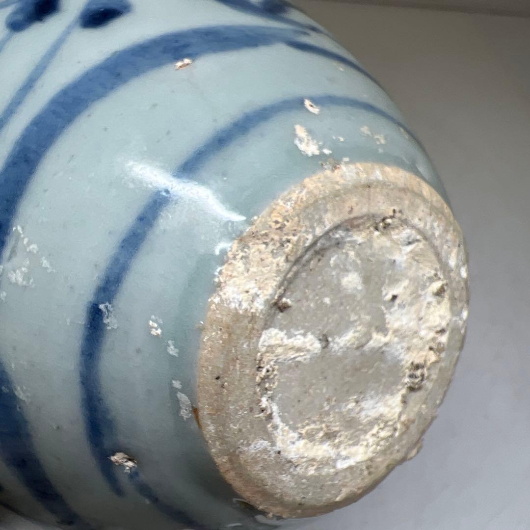 中国古玩　新渡中鉢2客　口径約17/12.7㎝　東Y7-0804①