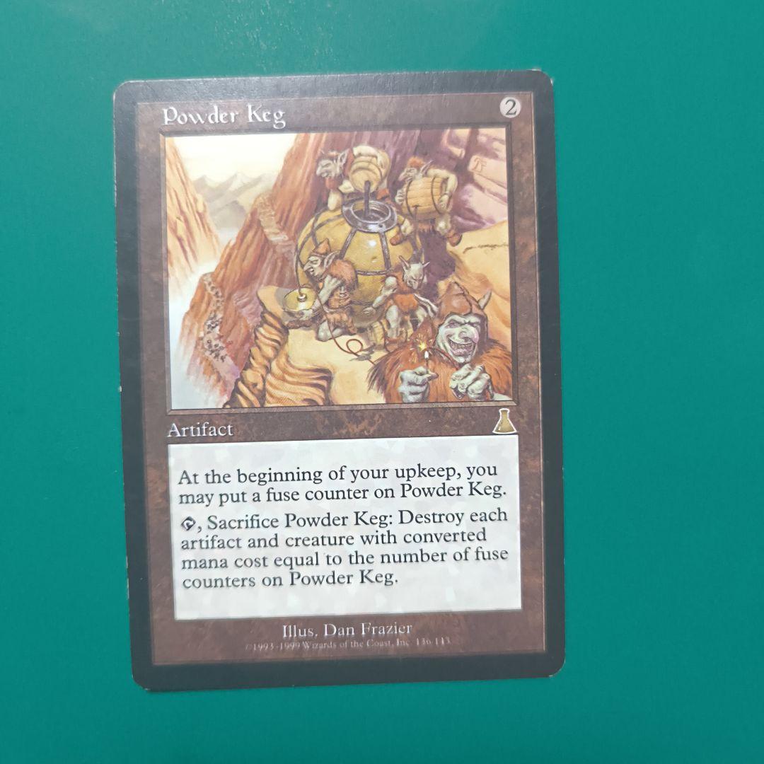 ③英語 火薬樽/Powder Keg [UDS] 茶R プレモダン 旧枠 mtg