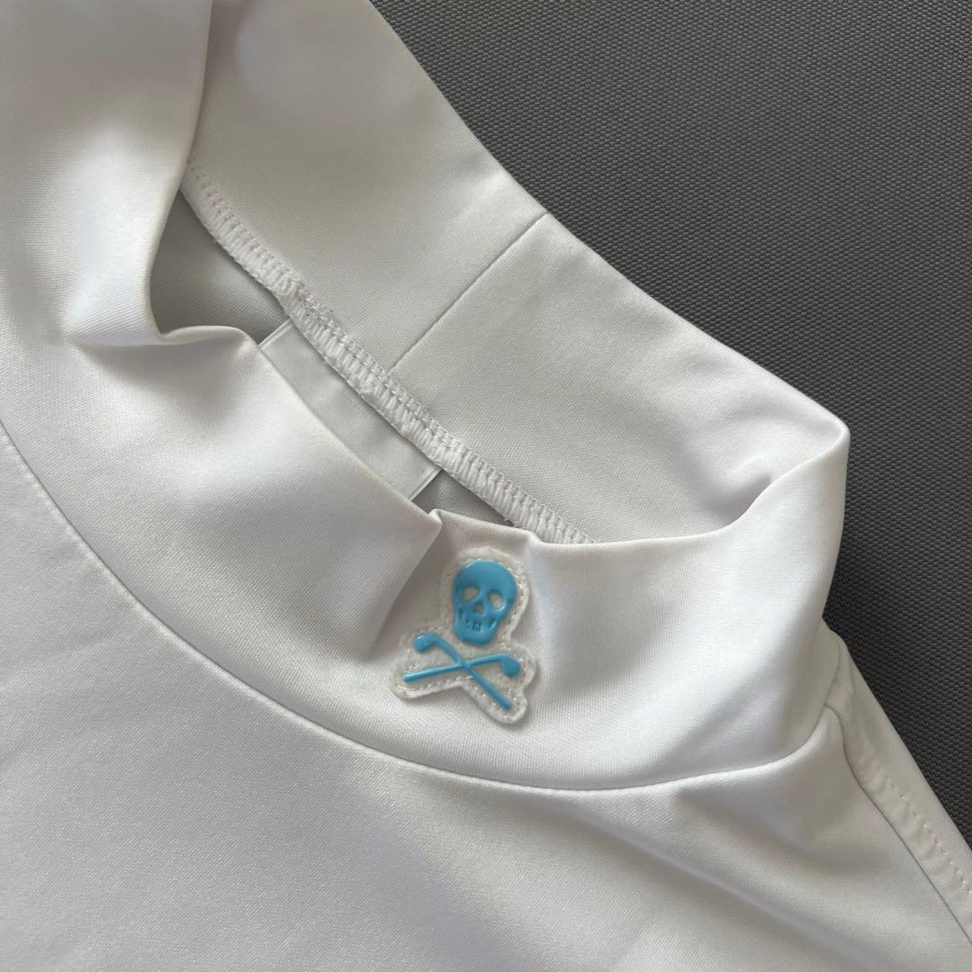 MARK&LONA マークアンドロナ　2024年モデル　メンズ　モックネック　白