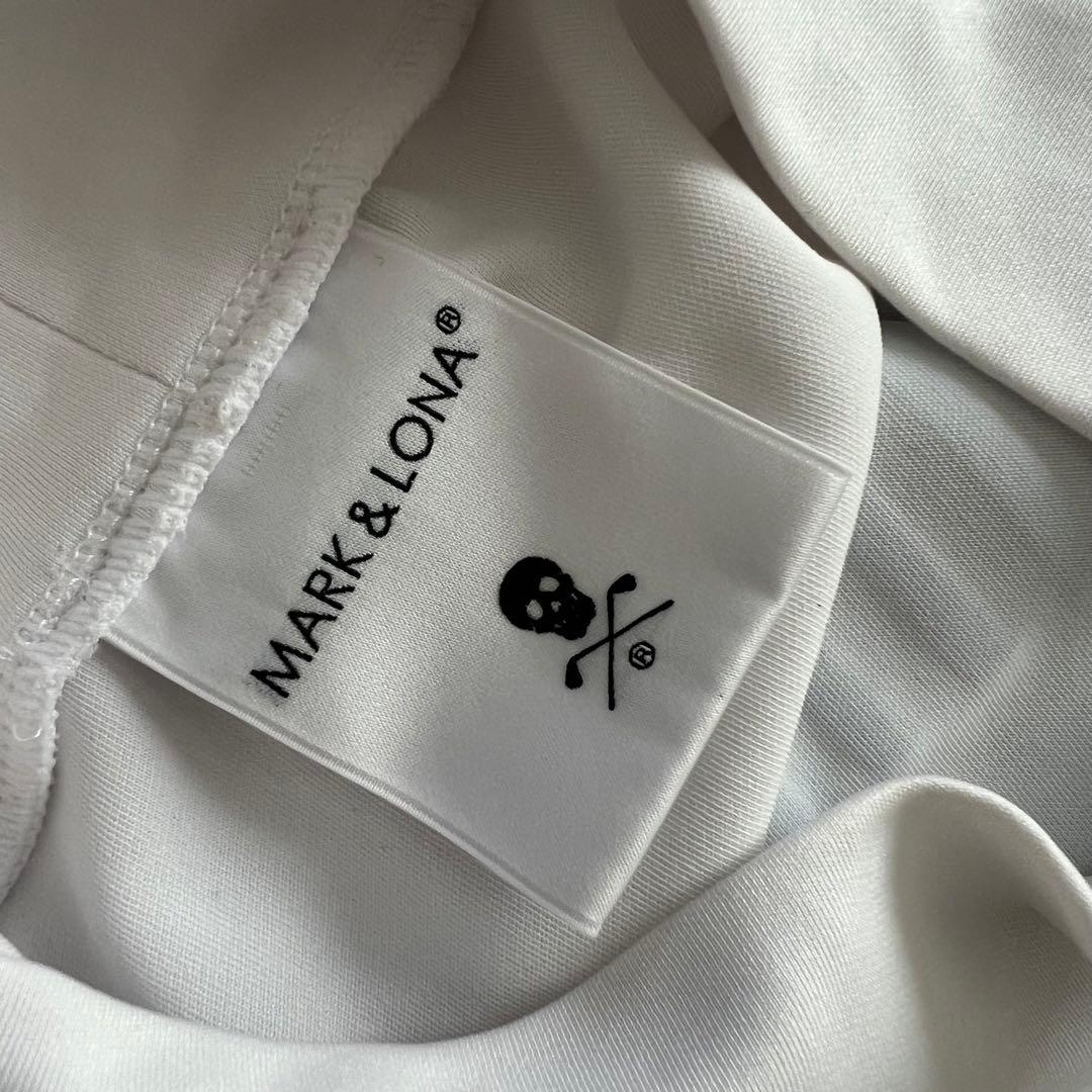 MARK&LONA マークアンドロナ　2024年モデル　メンズ　モックネック　白