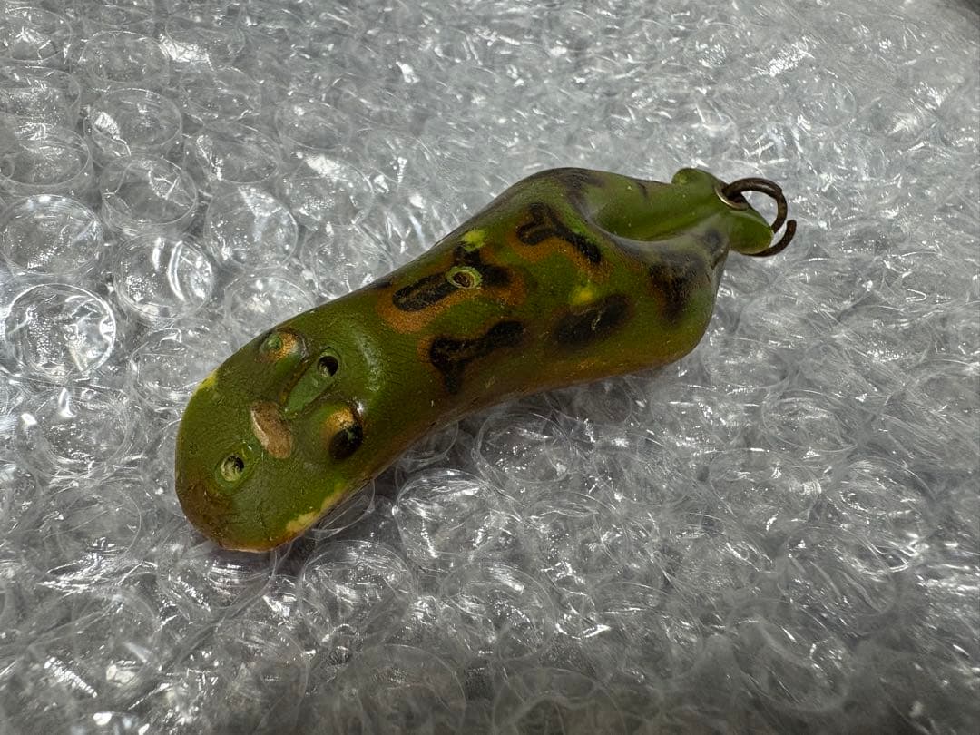 オールドヘドン　リトル　ルーニーフロッグ　1920年代　希少　アンティークルアー