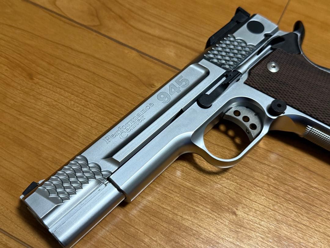 美品 KSC S&W M945 ステンレスシルバーモデル JASG安全基準適合