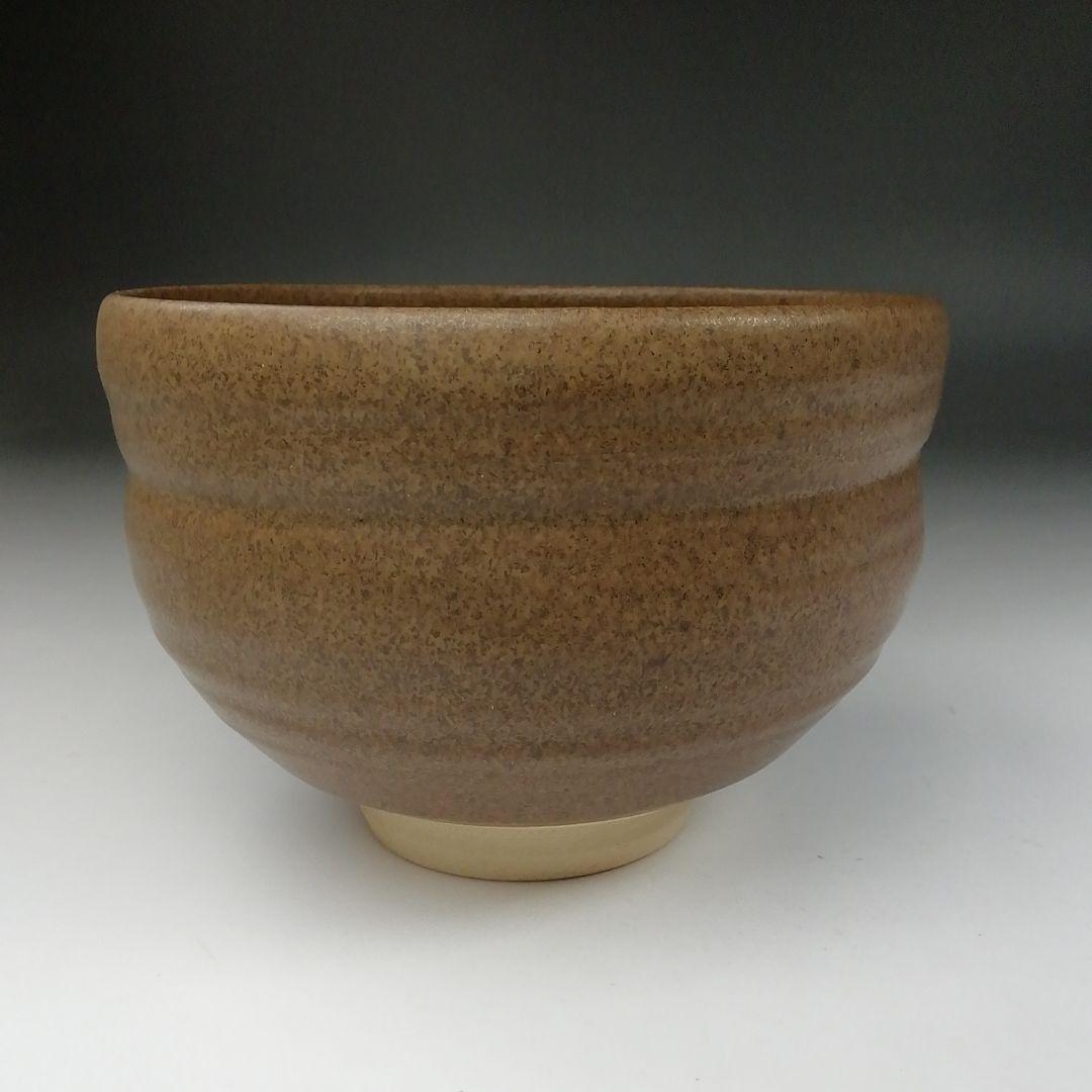 Ｔ６１９　茶碗　『九谷焼』『椿文』『長高喜兵衛 造』　共箱　抹茶碗　茶道具