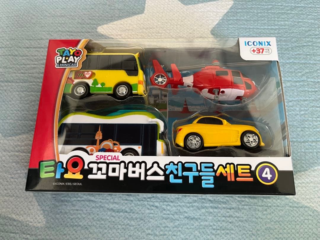 ちびっこバス タヨ ミニカーキャリー ハート　エアー ポコ 韓国