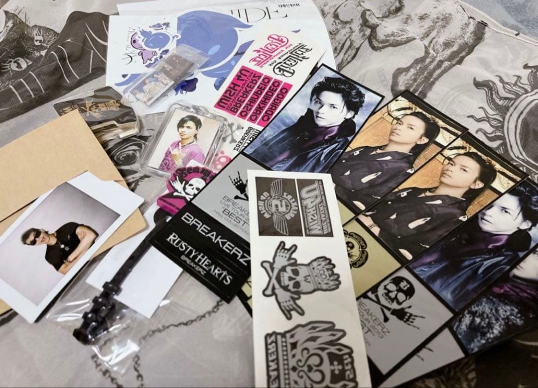 【新品未開封】 DAIGO 直筆サイン AKIHIDE ストール グッズその他