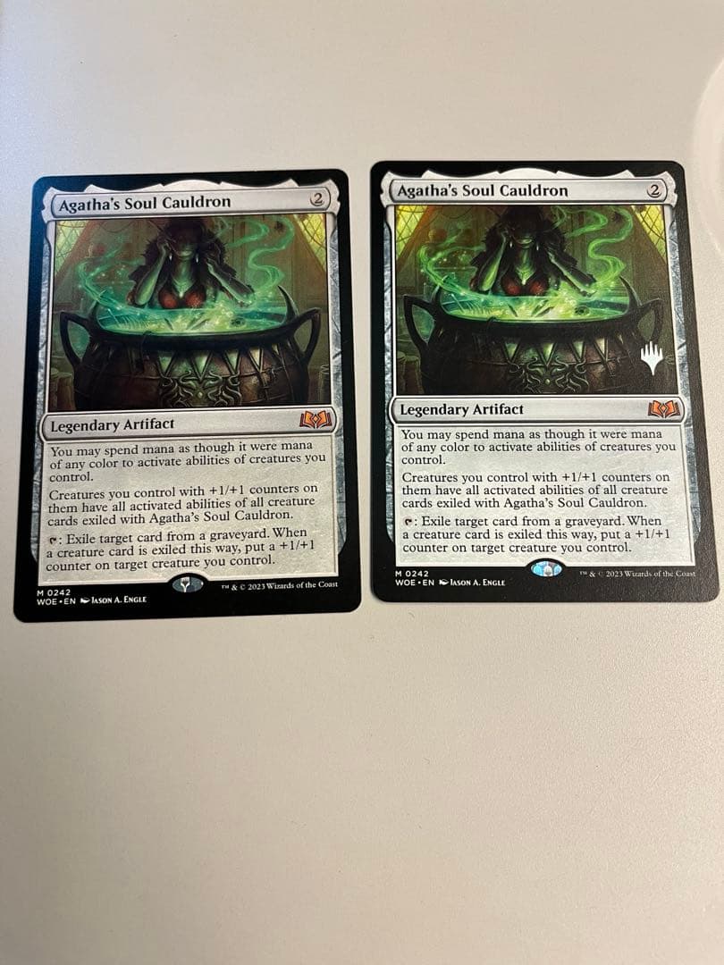 k*Z様 mtg アガサの魂の大釜　2枚セット