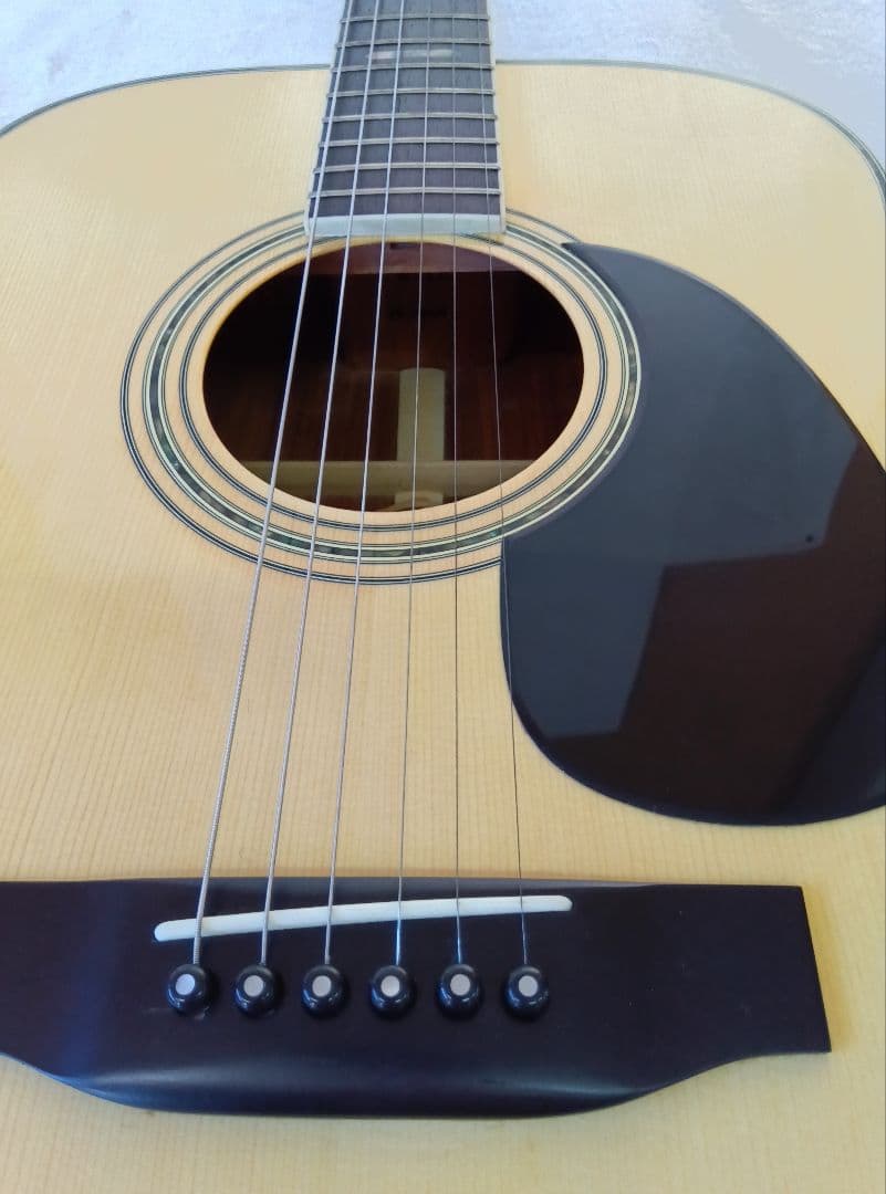 Morris　W-40 アコースティックギター　ハードケース付　レトロ　モーリス