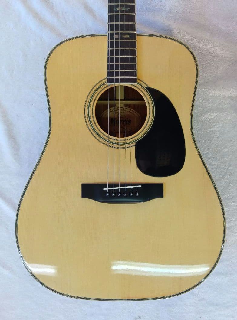 Morris　W-40 アコースティックギター　ハードケース付　レトロ　モーリス