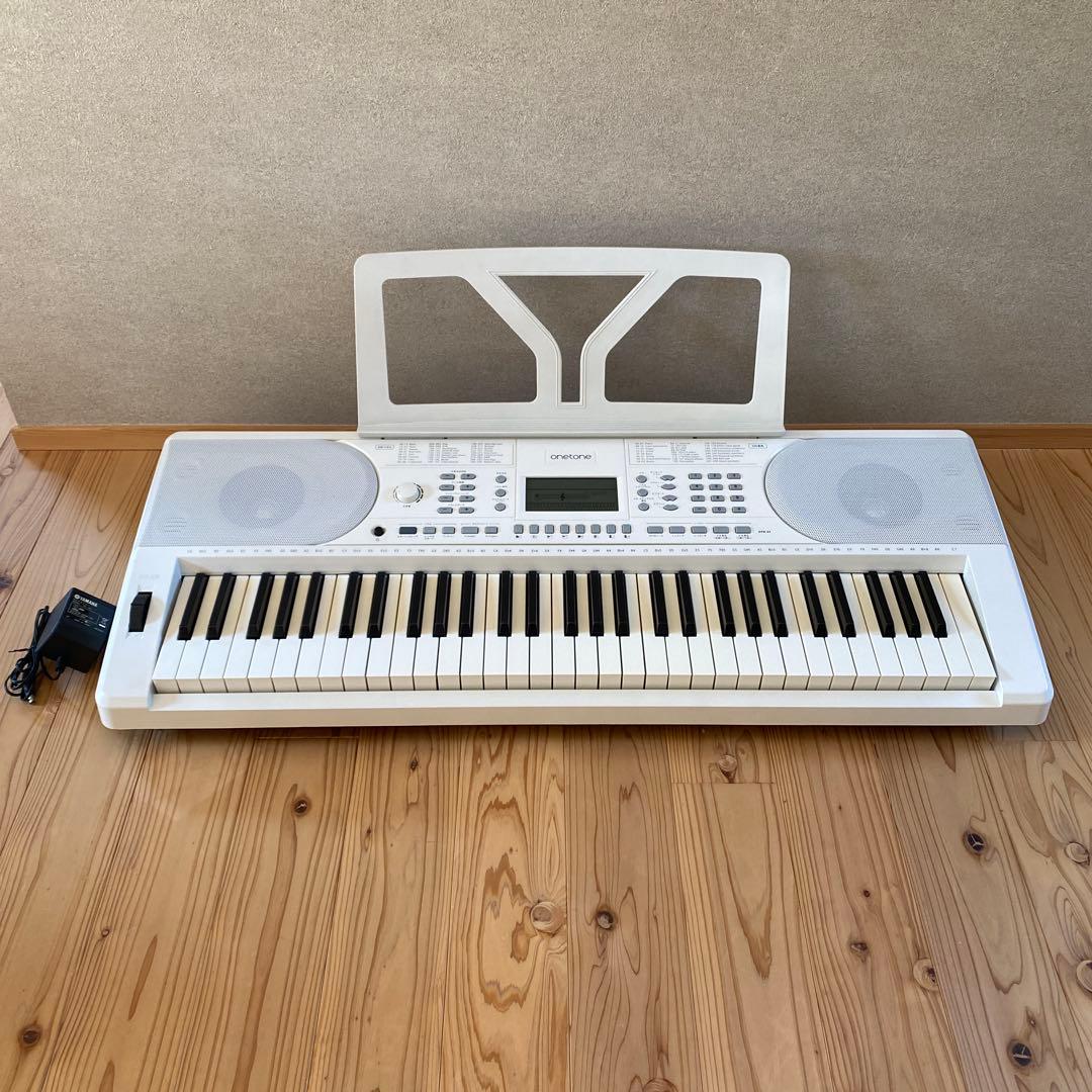 ピアノ　練習　ワントーン　onetone 61鍵盤電子キーボード　お子様