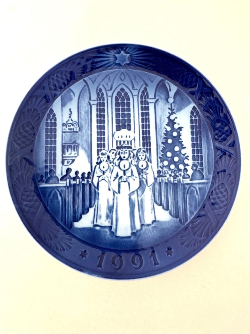 ロイヤルコペンハーゲン イヤープレート1991年