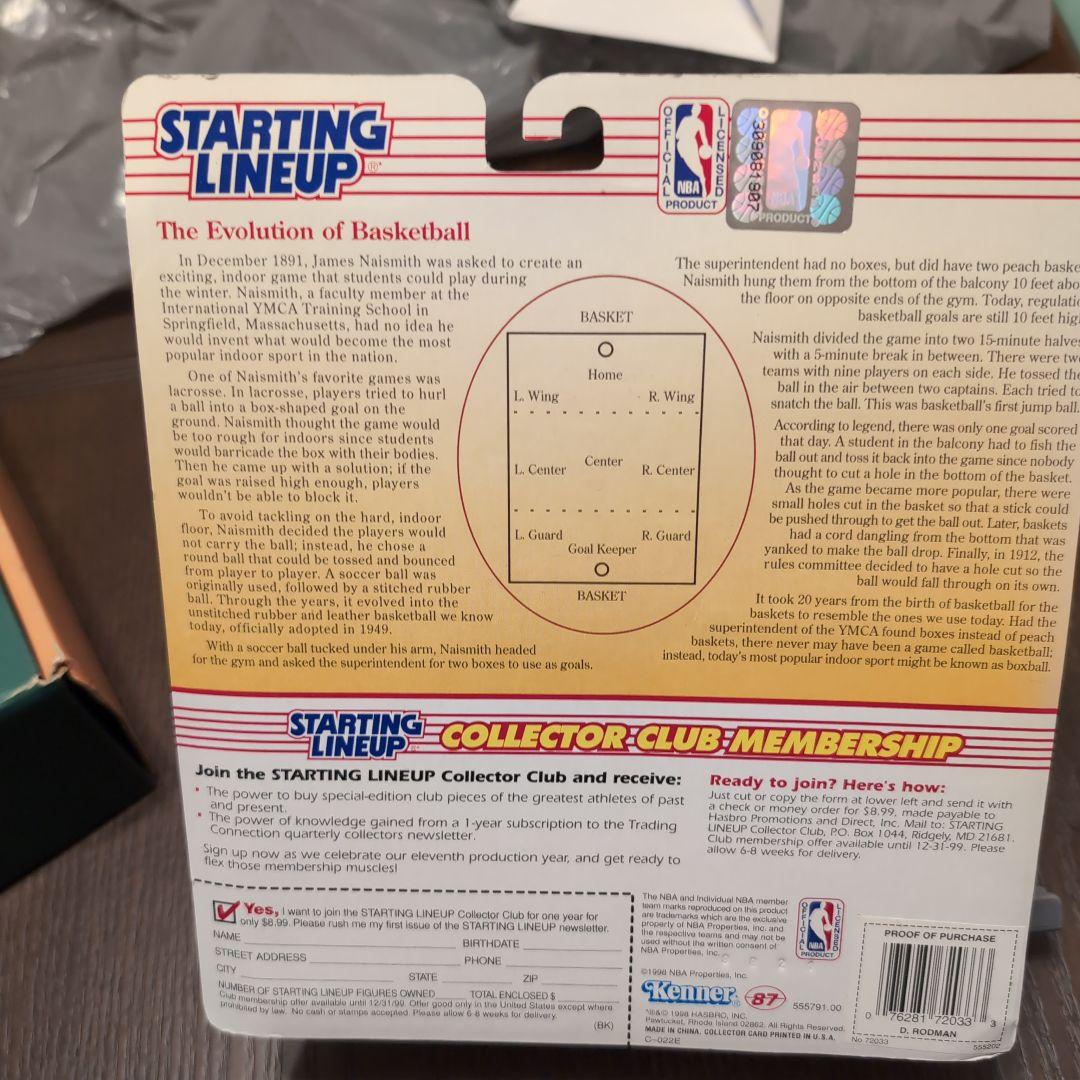 鯱さま専用【ケナー社】デニス・ロッドマン フィギュア 1998年版