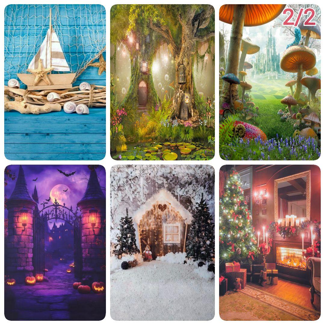 背景布×10枚+2　ペット撮影用ブース　トリミングチョーカー販売中　ペットサロン