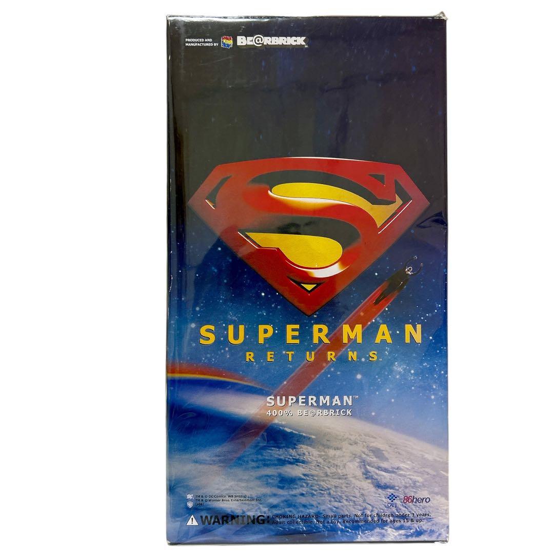 未開封 激レア ベアブリック 400% スーパーマン フィギュア