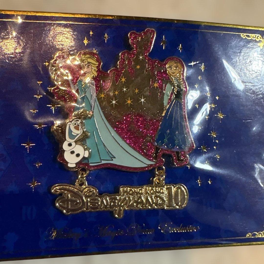 【超レア！LE500★4点コンプリート】香港ディズニー10周年記念ピンパッジ！