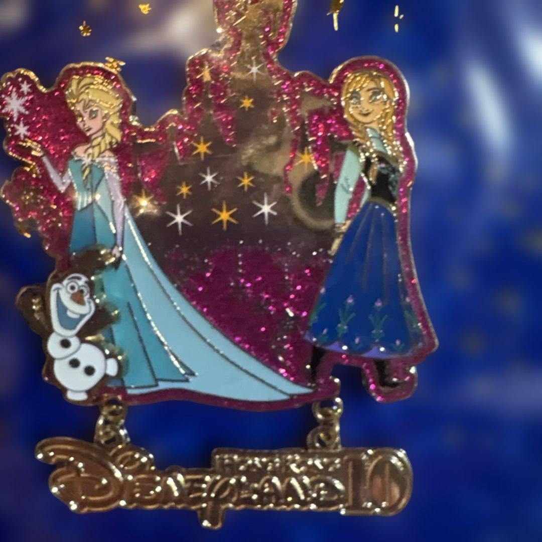 【超レア！LE500★4点コンプリート】香港ディズニー10周年記念ピンパッジ！