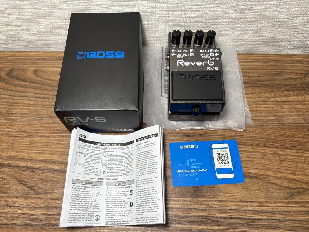 【新古品】BOSS RV-6 Reverb
