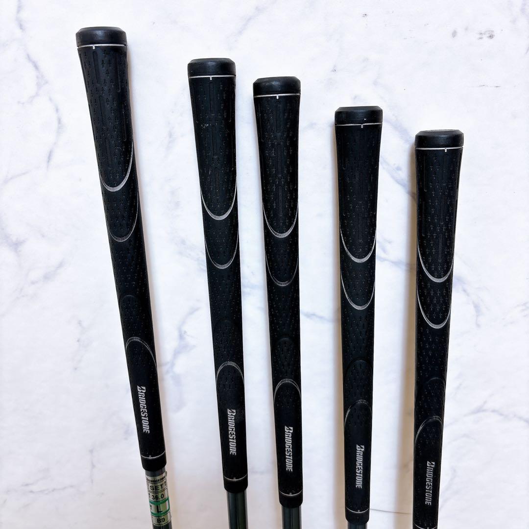 ブリジストン　レディースアイアンセット　右利き　FLEX L 5本　ゴルフクラブ