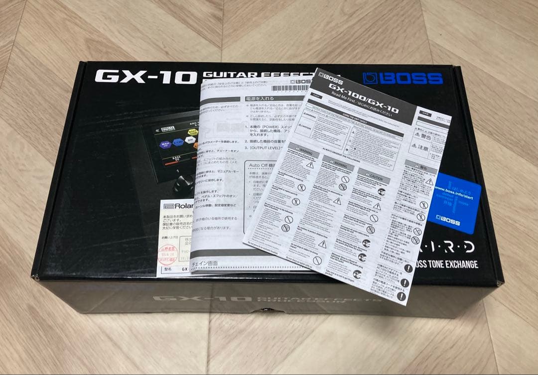 ★BOSS GX-10 ギターエフェクトプロセッサー／美品used