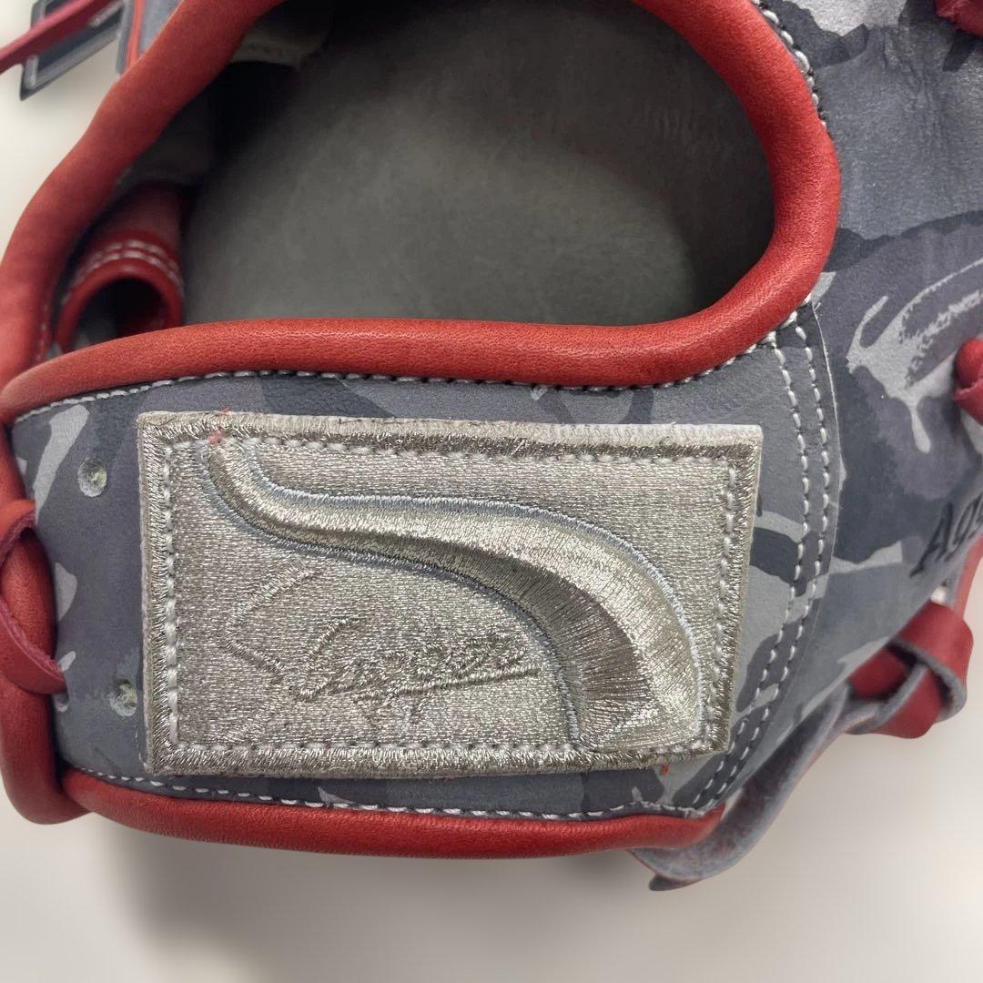 クリスマスセ－ル レア 限定品 久保田スラッガー 軟式グラブ 銀キラキララベル