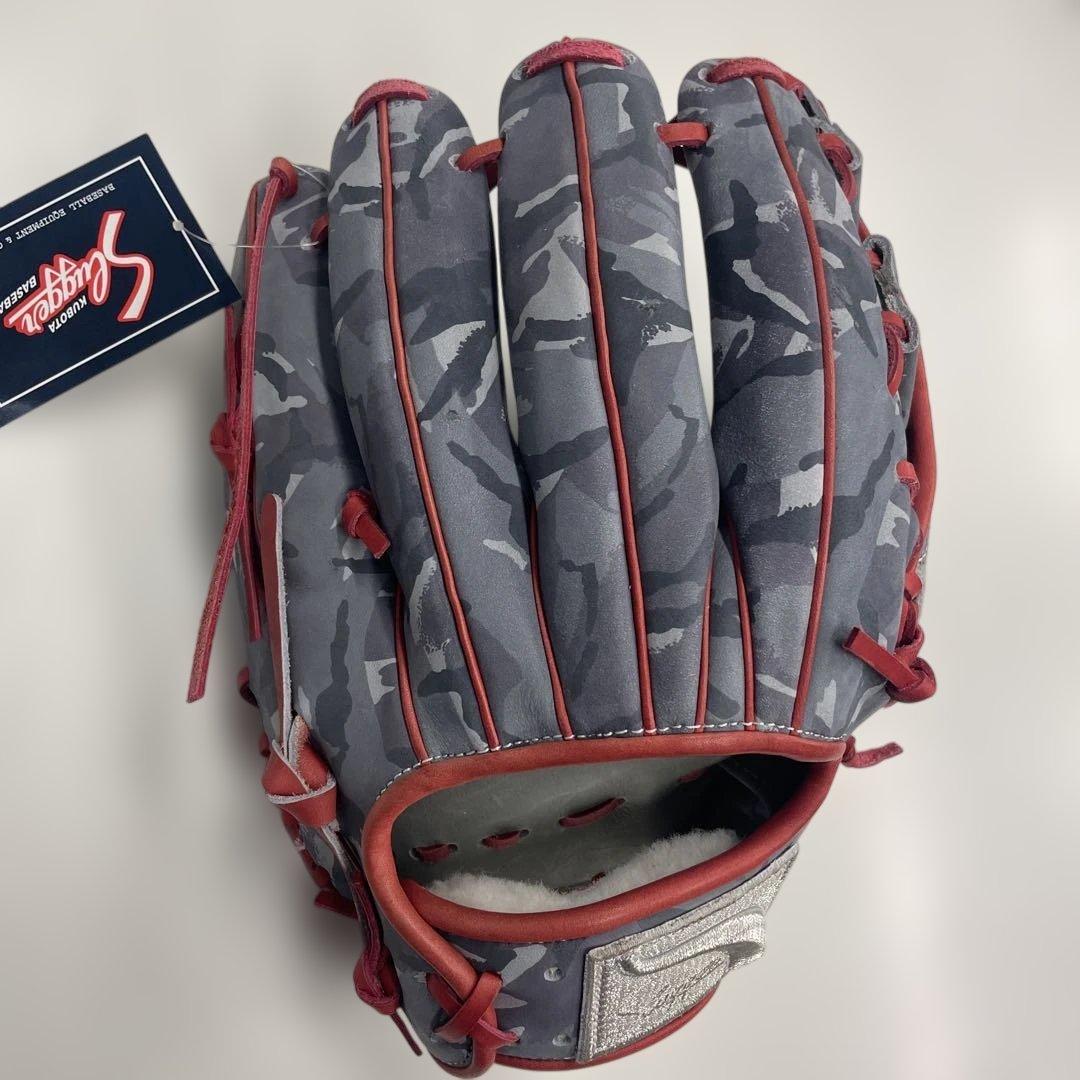 クリスマスセ－ル レア 限定品 久保田スラッガー 軟式グラブ 銀キラキララベル