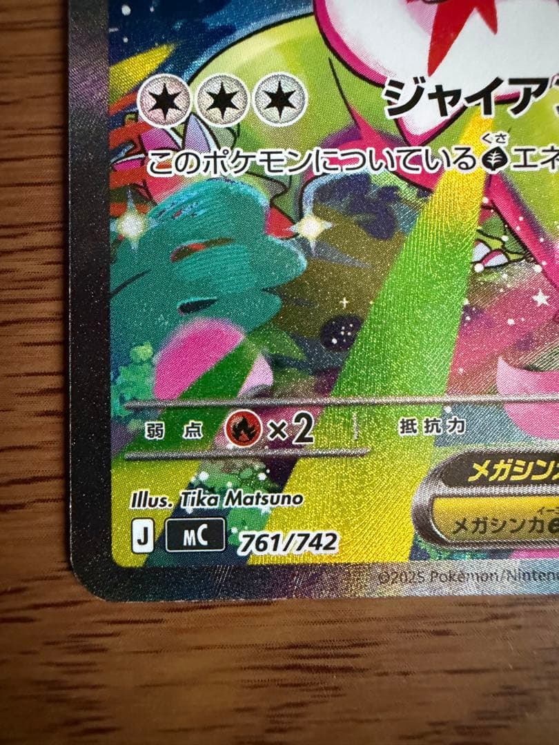 メガメガニウムex SAR　761/742