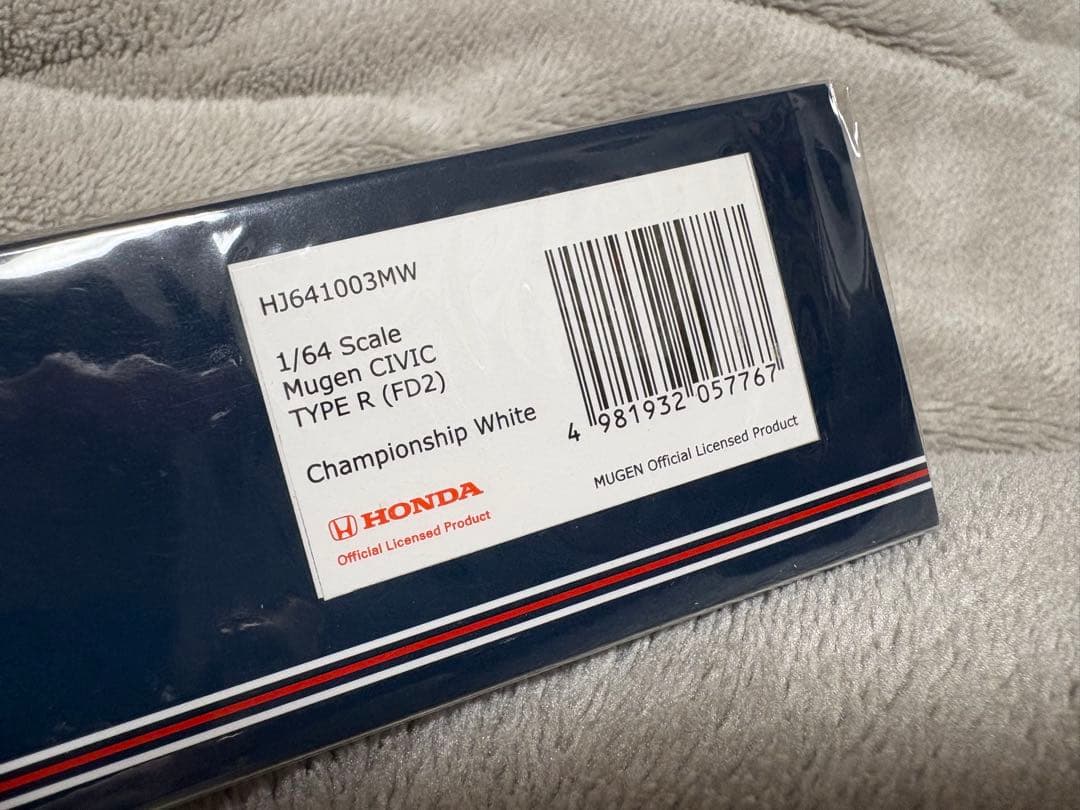 1/64 ホビージャパン ホンダ シビック タイプR FD2 無限 MUGEN