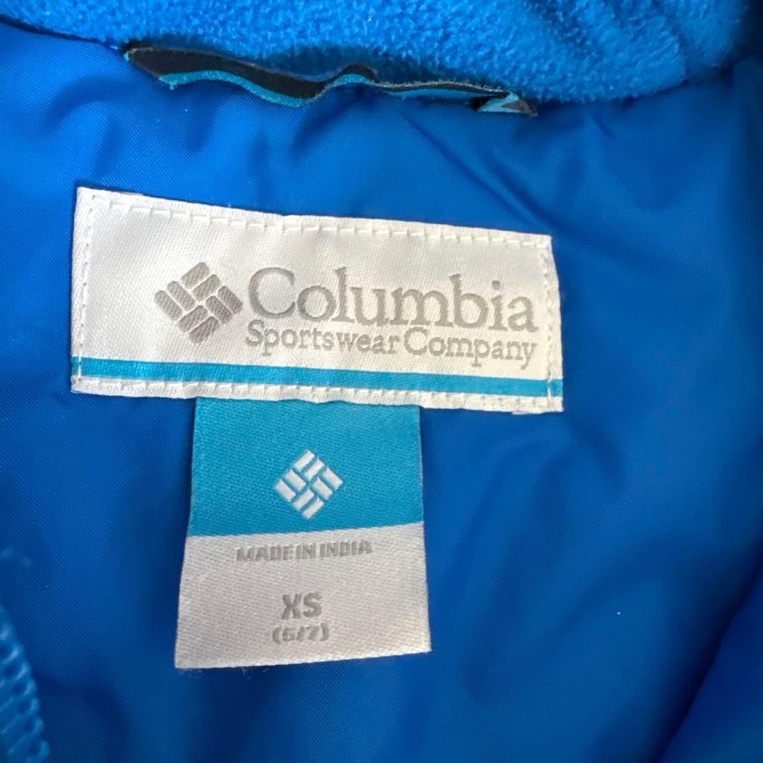 Columbia 子ども用 スキーウェア 青