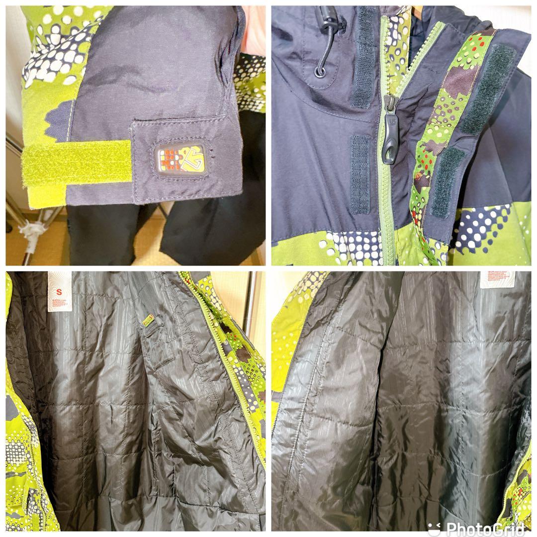BURTON スノーボードウェアセット メンズ Sサイズ