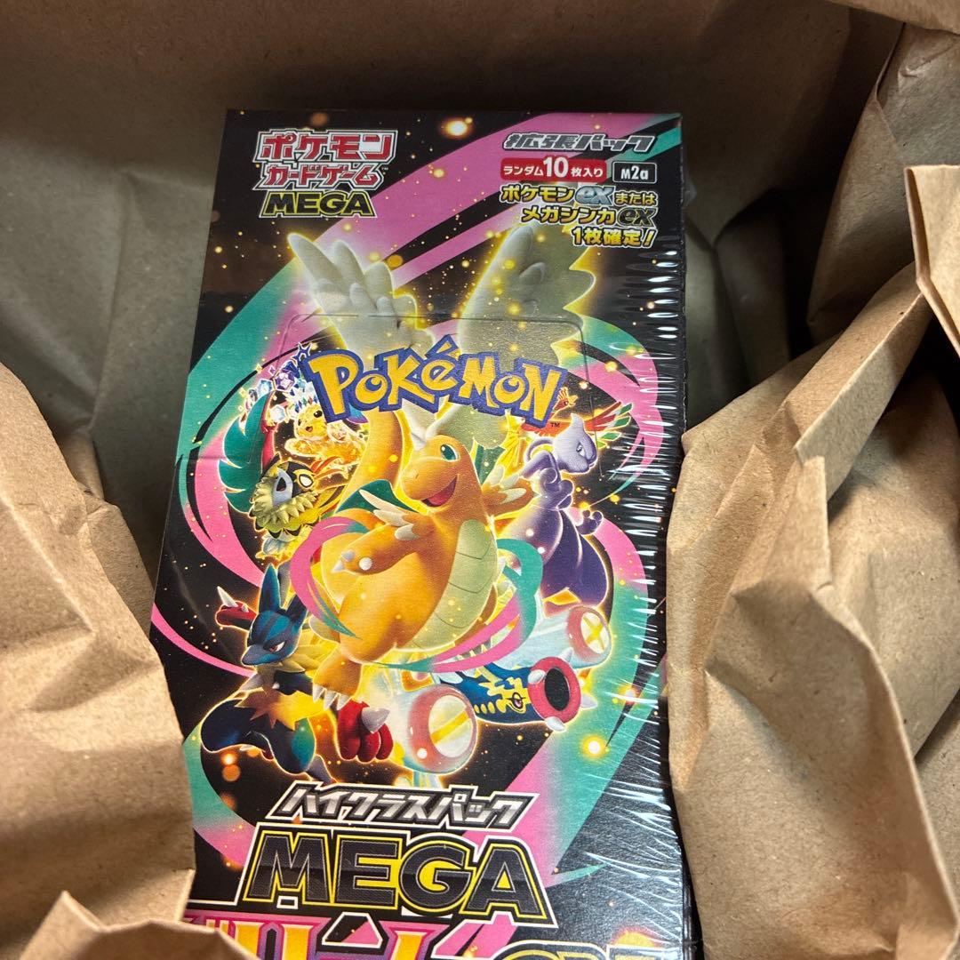 ポケモンカードゲーム MEGAドリームEX 1box シュリンク付き