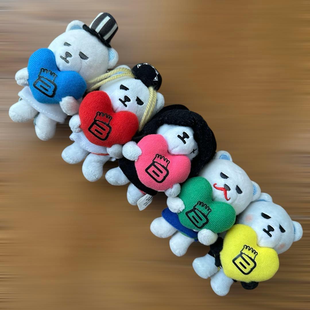 BIGBANG マスコット ぬいぐるみ キーホルダー ハグハート 日本限定激レア
