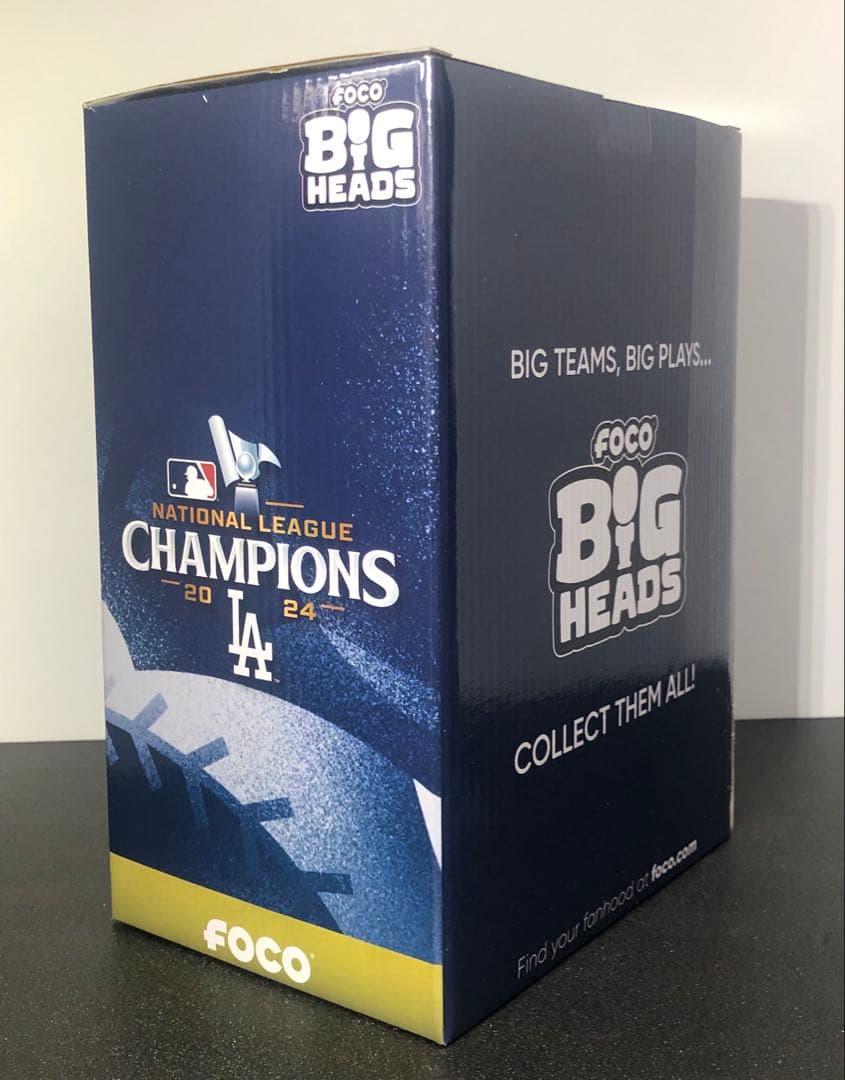 【大谷翔平】ナショナルリーグチャンピオンペナントベースボブルヘッド 324個限定