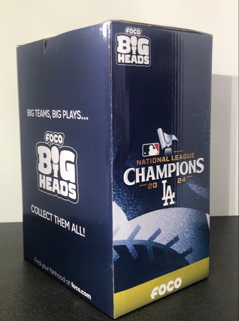 【大谷翔平】ナショナルリーグチャンピオンペナントベースボブルヘッド 324個限定