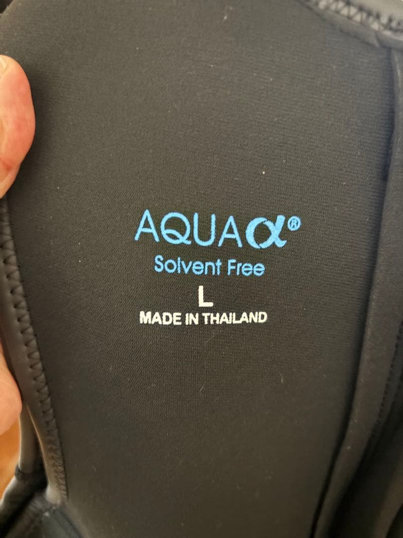 ロングジョンウェットスーツ ブラック　3mm サイズL 1回のみ使用