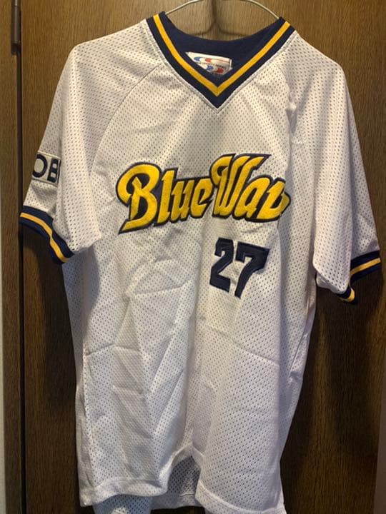 オリックスブルーウェーブ　レプリカユニフォーム　　中嶋監督の選手当時物