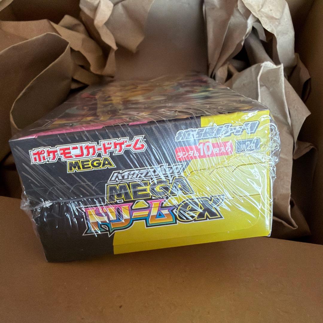【新品未開封・シュリンク付き】ポケモンカードゲーム MEGAドリームex BOX