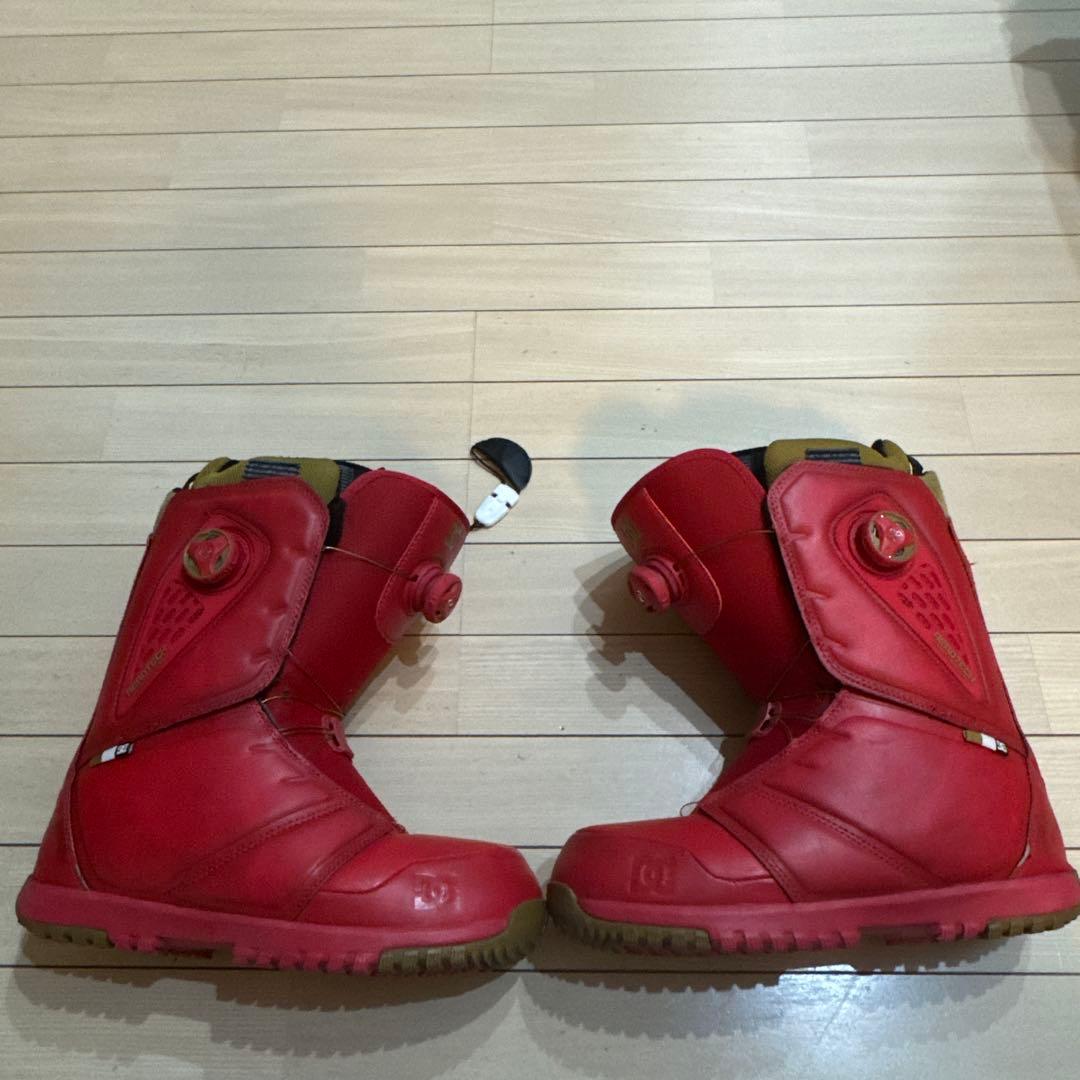 DC スノーボードブーツ レッド
