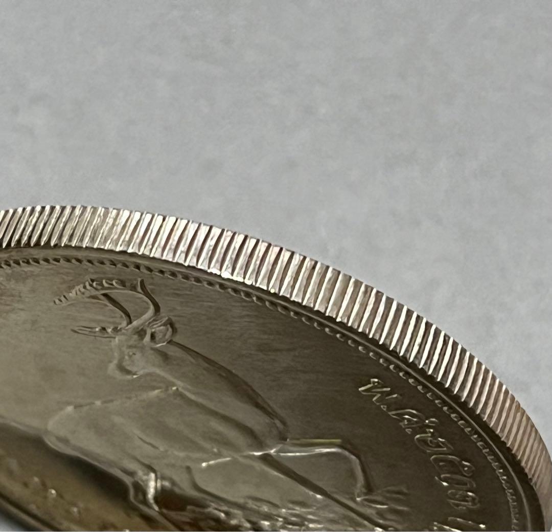 1974年 タイ記念銀貨 鹿デザイン