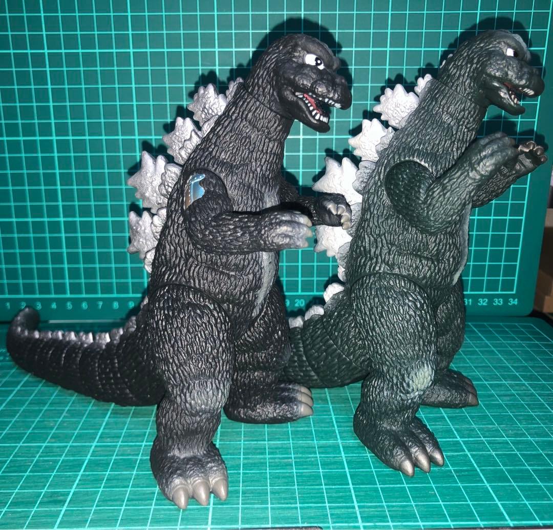 ゴジラ2体セット ★ゴジラ50周年メモリアルボックス版★解説カード付き