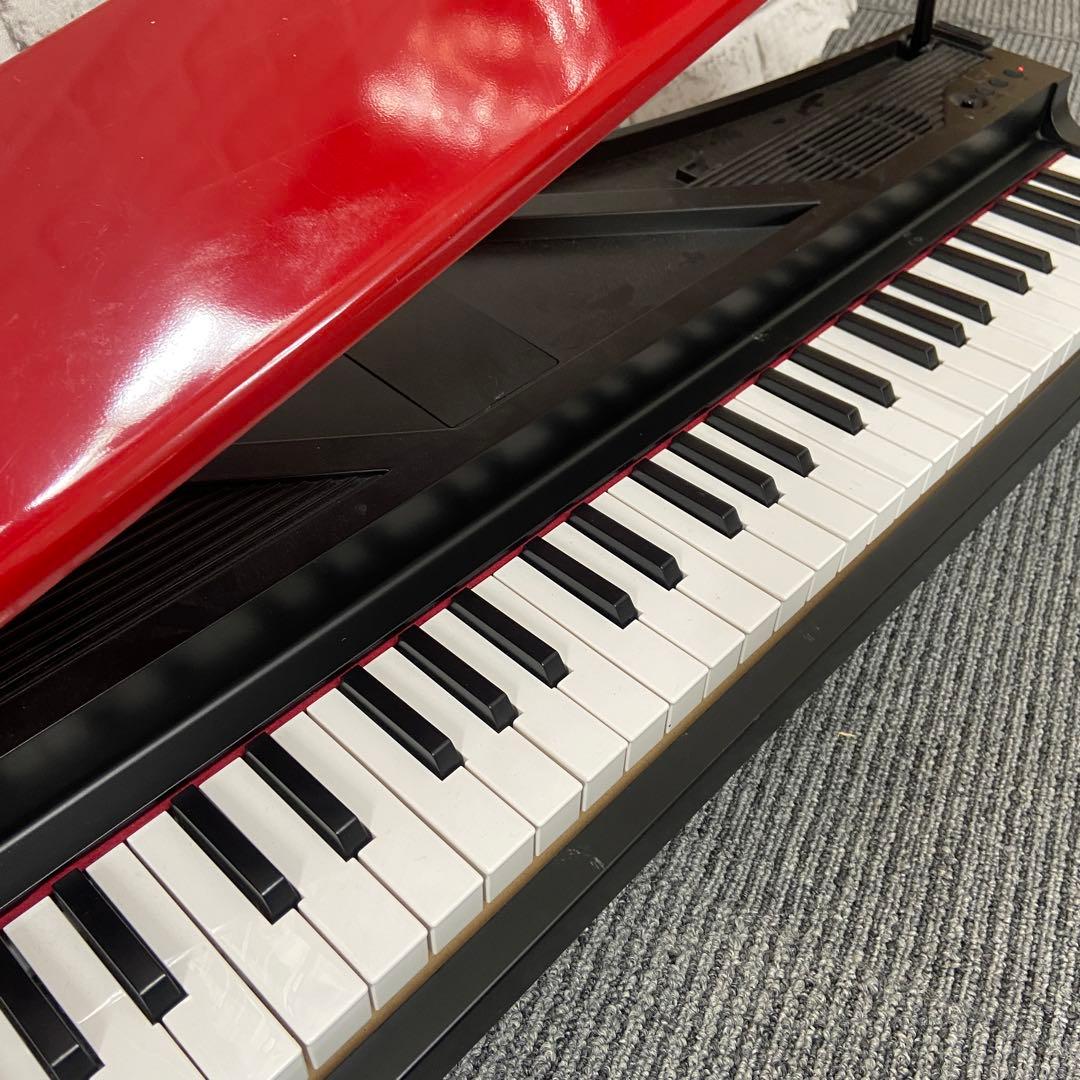 KORG コルグ⭐️micro PIANO 電子ピアノ レッド61鍵盤【3608】