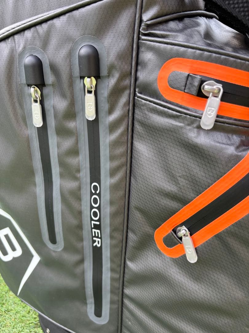 ベニントン　スタンドキャディバッグ　新品　ゴルフバッグ　キャディバッグ　グレー