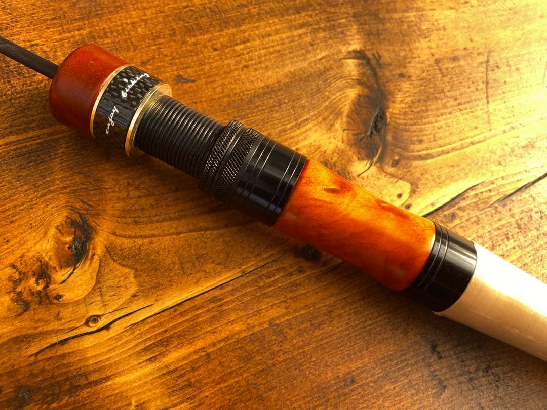 トラウトロッド　4ft7inch パックロッド　山女魚　渓流 ウッドリールシート