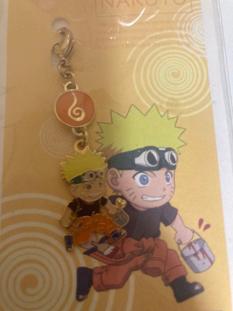 初期 レアNARUTO ナルト ファスナーアクセサリー ナルト