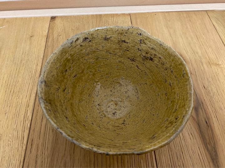 江戸期　黄伊羅保茶碗　八代乾山　如仙織箱　二重箱