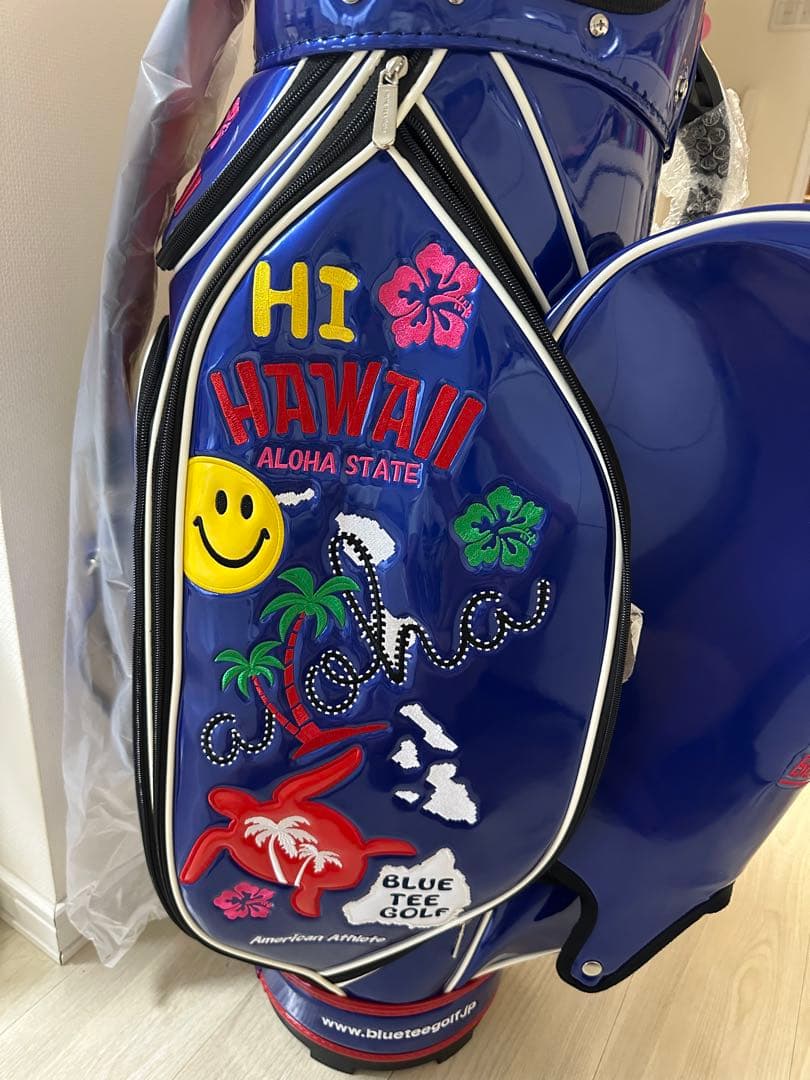 お値引き！！BLUE TEE GOLF CB-020 ネイビー ゴルフバッグ