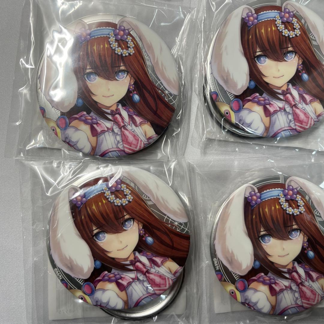 STEINS;GATE MAGICくじ E-5 E-1 缶バッジ 牧瀬紅莉栖 春