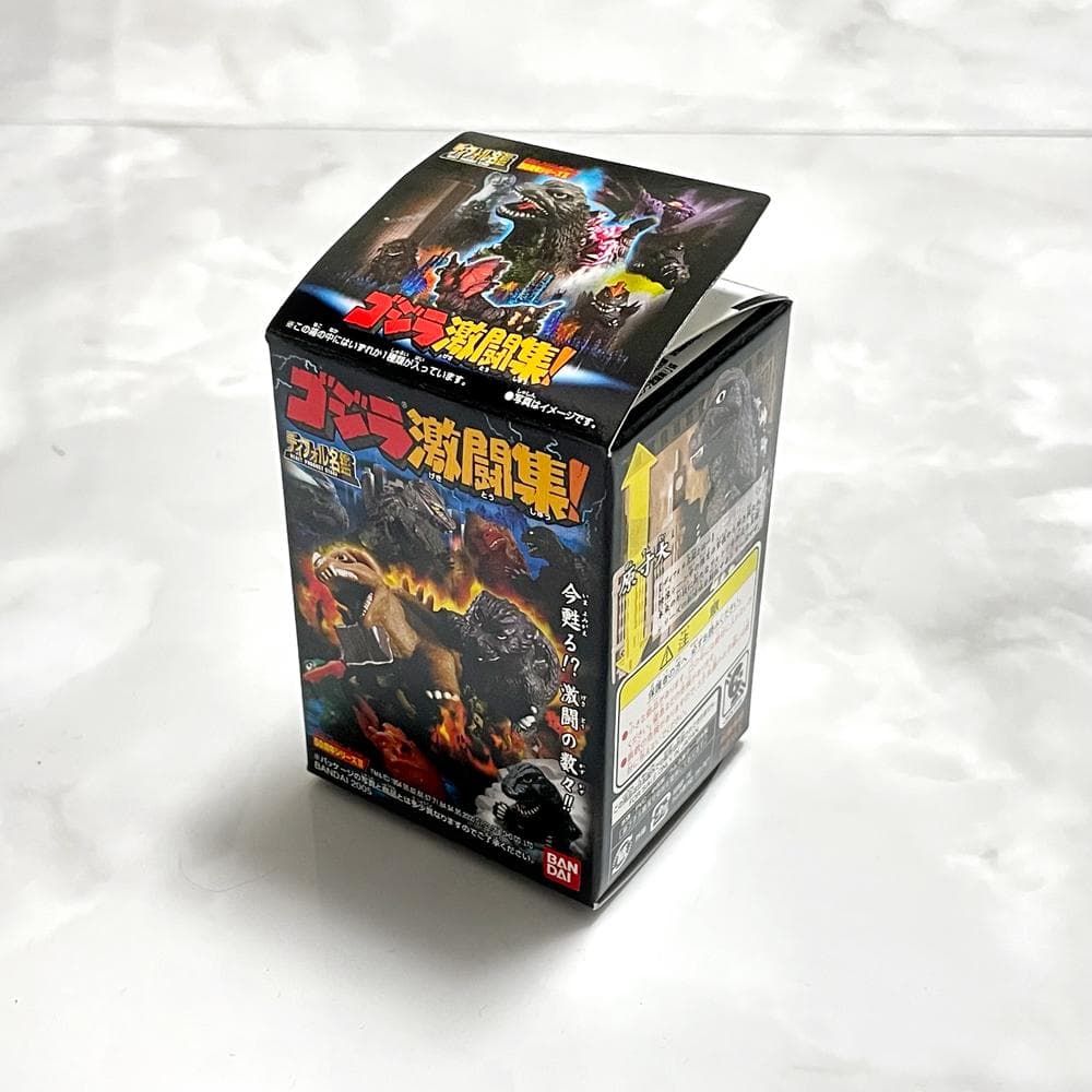 【中古】バンダイ　デフォル名鑑　ゴジラ激闘集！　ノーマル12種セット