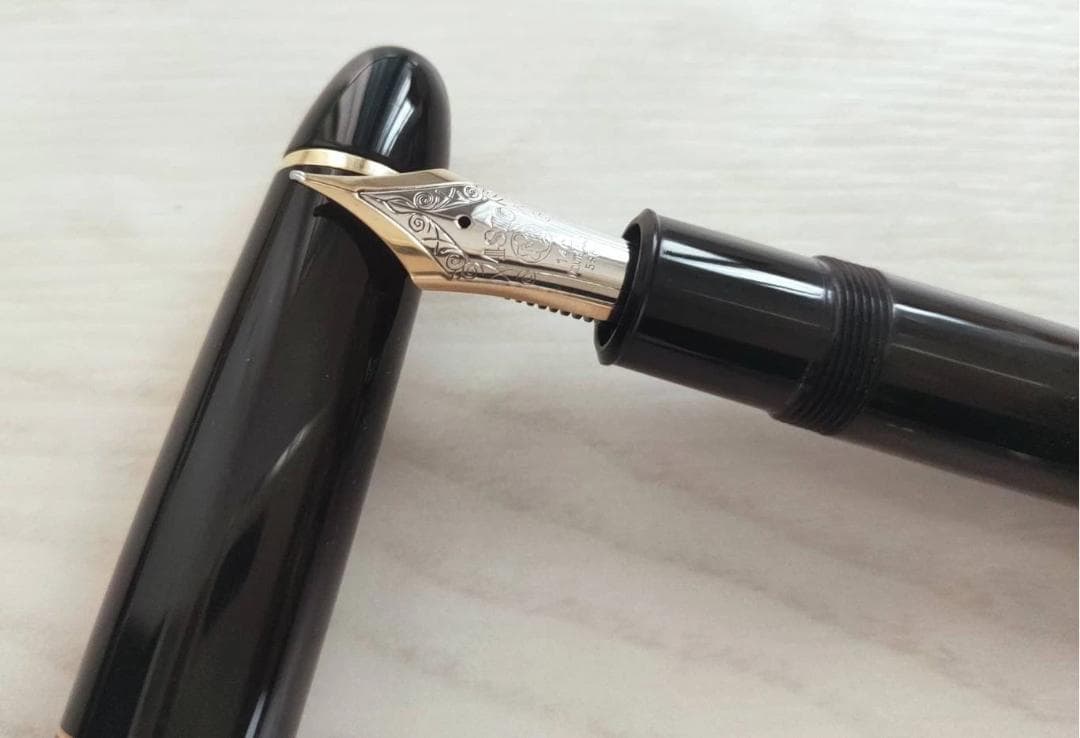 美品 ヴィンテージ モンブラン 149 14C 3帯 F 万年筆