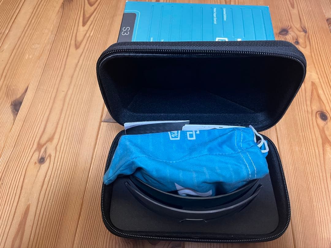 【美品】100% speedcraft S3サガン サングラス　交換レンズ付属