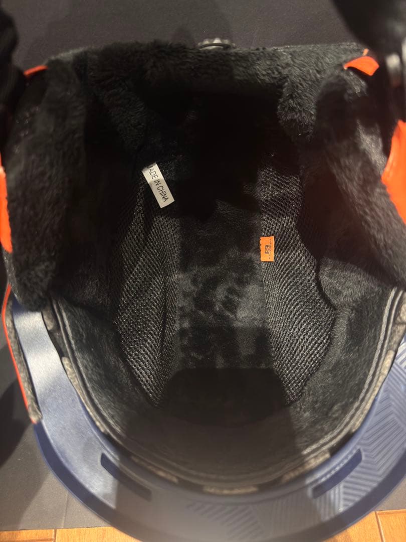 SALOMON サロモン ヘルメット 型式不明 オレンジ