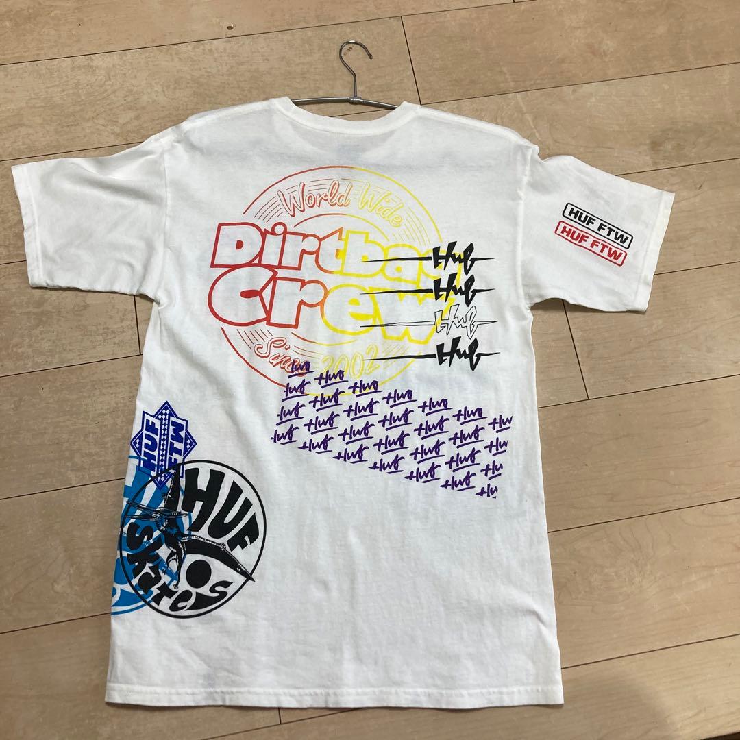 激レア HUF Mサイズ　マルチカラー　スケートボード　スケボー